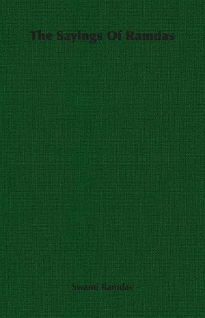 Imagen del vendedor de The Sayings of Ramdas a la venta por preigu
