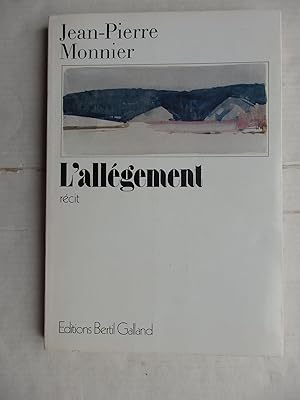 Immagine del venditore per L'all�gement venduto da La Bouquinerie des Antres