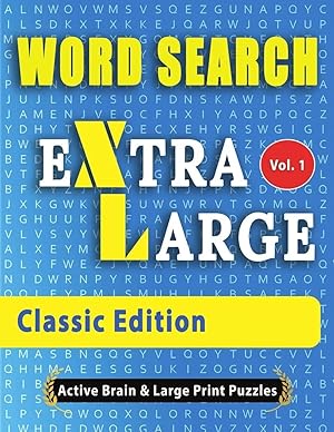 Imagen del vendedor de WORD SEARCH Extra Large - Classic Edition | The Largest Print Word Search Puzzles On The Market! a la venta por preigu