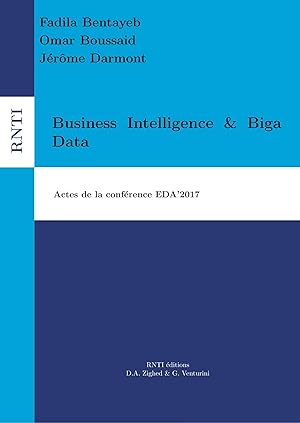 Bild des Verk�ufers f�r Business Intelligence & Big Data | Actes EDA 2017 zum Verkauf von preigu