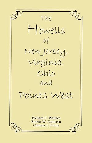 Imagen del vendedor de The Howells of New Jersey, Virginia, Ohio and Points West a la venta por preigu