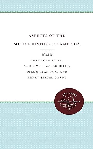 Seller image for Aspects of the Social History of America for sale by preigu