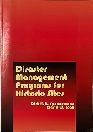 Immagine del venditore per Disaster Management Programs for Historic Sites venduto da Paradou Books