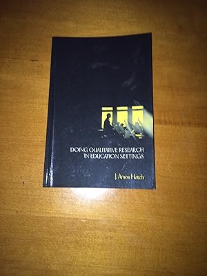 Seller image for Doing Qualitative Research in Education Settings for sale by Greenworld Books
