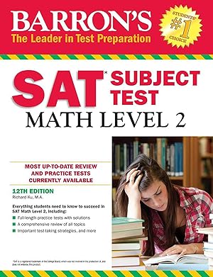 Image du vendeur pour Barron's SAT Subject Test: Math Level 2 mis en vente par Greenworld Books