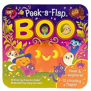 Immagine del venditore per Boo Halloween Lift-a-Flap Board Book Ages 0-4 venduto da Greenworld Books