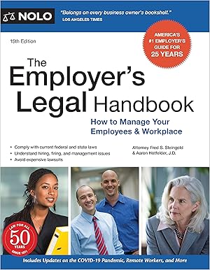 Imagen del vendedor de Employer's Legal Handbook, The: How to Manage Your Employees & Workplace a la venta por Greenworld Books