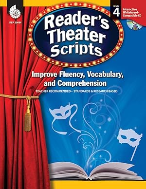 Bild des Verk�ufers f�r Reader's Theater Scripts: Improve Fluency, Vocabulary, and Comprehension: Grade 4 zum Verkauf von Greenworld Books