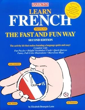 Imagen del vendedor de Learn French the Fast and Fun Way: With French-English English-French Dictionary a la venta por Greenworld Books