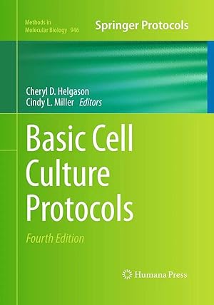 Image du vendeur pour Basic Cell Culture Protocols mis en vente par preigu