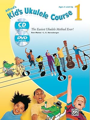 Immagine del venditore per Alfred's Kid's Ukulele Course 1: The Easiest Ukulele Method Ever!, Book, CD & DVD venduto da Greenworld Books