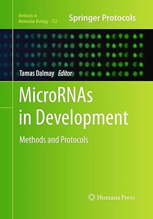 Image du vendeur pour MicroRNAs in Development | Methods and Protocols mis en vente par preigu