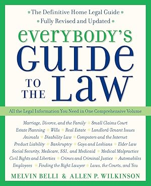 Imagen del vendedor de Everybody's Guide to the Law (Harperresource Book) a la venta por Greenworld Books