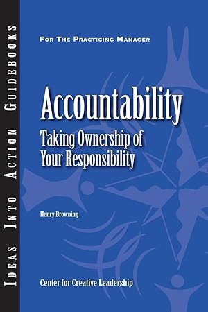 Immagine del venditore per Accountability: Taking Ownership of Your Responsibility venduto da Greenworld Books