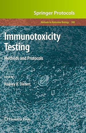 Bild des Verk�ufers f�r Immunotoxicity Testing | Methods and Protocols zum Verkauf von preigu