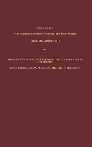 Seller image for The Role of State Policy in Promoting College Access and Success for sale by preigu