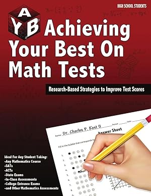 Imagen del vendedor de Achieving Your Best on Math Tests a la venta por preigu