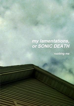 Seller image for my lamentations, or SONIC DEATH for sale by preigu