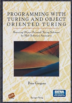 Image du vendeur pour Programming with Turing and Object Oriented Turing mis en vente par preigu