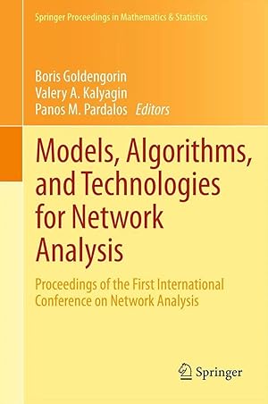 Imagen del vendedor de Models, Algorithms, and Technologies for Network Analysis | Proceedings of the First International Conference on Network Analysis a la venta por preigu
