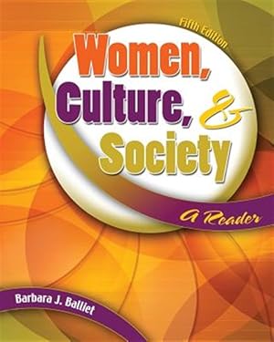 Immagine del venditore per Women, Culture, and Society : A Reader venduto da GreatBookPrices