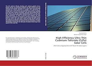 Imagen del vendedor de High Efficiency Ultra Thin Cadmium Telluride (CdTe) Solar Cells | Alternative Approaches with Novel Window Layers a la venta por preigu