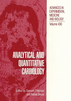 Imagen del vendedor de Analytical and Quantitative Cardiology a la venta por preigu