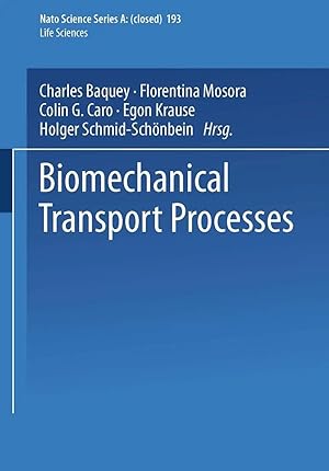Immagine del venditore per Biomechanical Transport Processes venduto da preigu