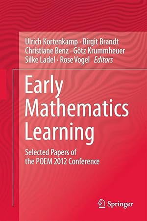Seller image for Early Mathematics Learning | Selected Papers of the POEM 2012 Conference for sale by preigu