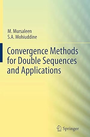 Bild des Verk�ufers f�r Convergence Methods for Double Sequences and Applications zum Verkauf von preigu