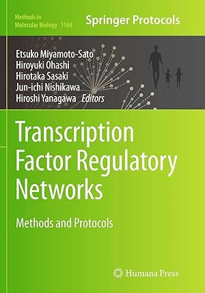 Bild des Verk�ufers f�r Transcription Factor Regulatory Networks | Methods and Protocols zum Verkauf von preigu