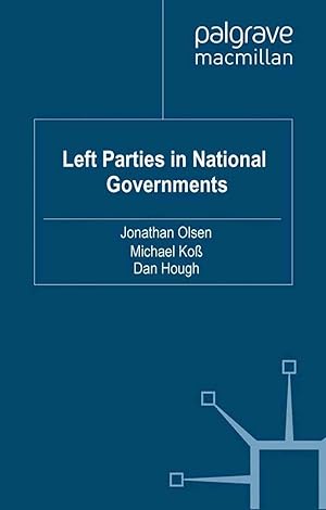 Bild des Verk�ufers f�r Left Parties in National Governments zum Verkauf von preigu