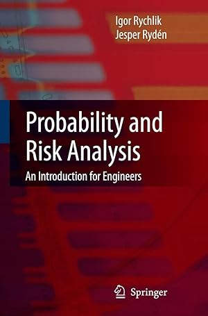 Imagen del vendedor de Probability and Risk Analysis | An Introduction for Engineers a la venta por preigu