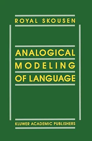 Imagen del vendedor de Analogical Modeling of Language a la venta por preigu