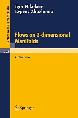 Bild des Verk�ufers f�r Flows on 2-dimensional Manifolds | An Overview zum Verkauf von preigu