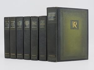 THE WORKS OF THEODORE ROOSEVELT An Autobiography; African Game Trails 1 & 2; through the Brazilia...