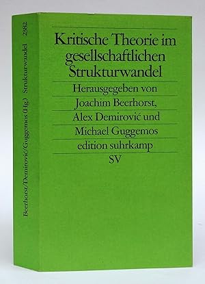 Imagen del vendedor de Kritische Theorie im gesellschaftlichen Strukturwandel. a la venta por Der Buchfreund
