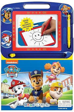 Immagine del venditore per Paw Patrol Read & Doodle - Learning resources for kids, a magnetic drawing pad, an easy-to-use pen, 22-page board book for reading and drawing venduto da Goodbookscafe