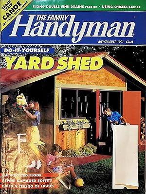 Imagen del vendedor de Family Handyman Magazine July 1991 DIY Yard Shed Plans a la venta por College Textbook