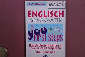Immagine del venditore per ENGLISCH GRAMMATIK Hauptschwierigkeiten in den ersten Lernjahren. Die Pronomen venduto da Butterfly Books GmbH & Co. KG