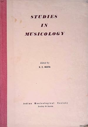 Bild des Verk�ufers f�r Studies in Musicology zum Verkauf von Klondyke