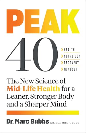 Seller image for Peak 40: The New Science of Mid-Life Health for a Leaner, Stronger Body and a Sharper Mind for sale by Zoom Books Company