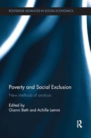 Imagen del vendedor de Poverty and Social Exclusion a la venta por Rarewaves.com USA