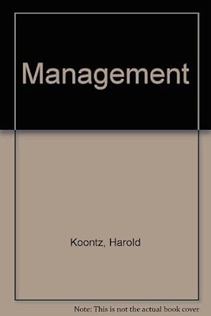 Imagen del vendedor de Management (McGraw-Hill Series in Management) a la venta por -OnTimeBooks-