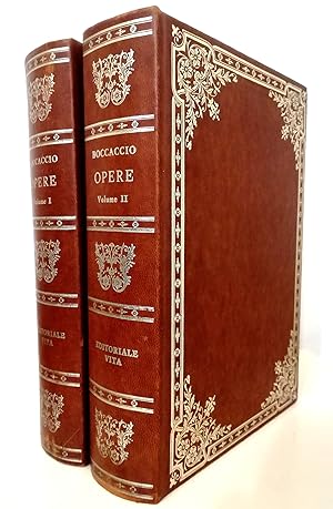 Immagine del venditore per Opere di Giovanni Boccaccio - completo in 2 voll. venduto da Libreria Tara