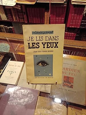 Immagine del venditore per Je lis dans les yeux venduto da Librairie FAUGUET