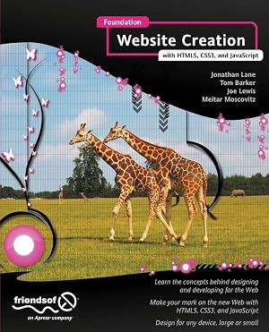 Imagen del vendedor de Foundation Website Creation with Html5, Css3, and JavaScript a la venta por preigu
