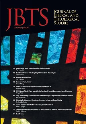 Immagine del venditore per Journal of Biblical and Theological Studies, Issue 4.2 venduto da preigu