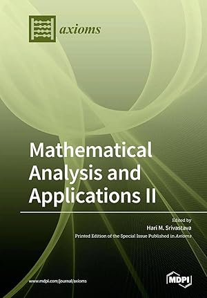 Imagen del vendedor de Mathematical Analysis and Applications II a la venta por preigu