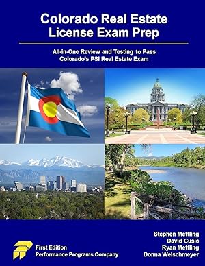 Immagine del venditore per Colorado Real Estate License Exam Prep: All-in-One Review and Testing to Pass Colorado's PSI Real Estate Exam venduto da Goodwill of Colorado